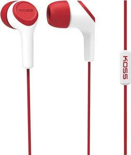 Koss KEB15IR - Hoofdtelefoon In-ear - Bedraad - Rood