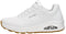 Skechers Uno - Stand On Air - Heren Sneakers - Air-Cooled Memory Foam - Wit