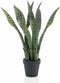 Emerald Kunstplant Sansevieria in pot 55 cm