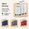 SKYCASES Urban Adventurer - Kofferset - 3-delig - Cijferslot - 232L - Lichtgewicht - Wit