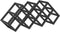 vidaXL - Flessenrek - voor - 9 - Flessen - - - 63 - x - 16,5 - x - 25 - cm - - - Gepoedercoat - Staal