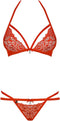 Obsessive Babydoll & String – Erotische Babydoll – Maat S/M – Rood