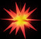 vidaXL - Kerstlamp - met - LED - inklapbaar - 57 - cm - rood