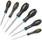 Stanley FatMax - 6-Delige Schroevendraaierset Torx TT10 TT15 TT20 TT25 TT30 TT40 - Ergonomische handgreep - Zwart Grijs