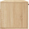 vidaXL - Wandkast - 100x36,5x35 - cm - bewerkt - hout - sonoma - eikenkleurig