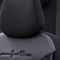 Otom Comfortline - Stoelhoezenset 11-delig - Drielaags materiaal - Zwart