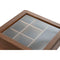 Box for Infusions Home ESPRIT Natuurlijk Kristal Acacia 20,5 x 20,5 x 6,5 cm