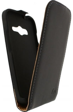 Mobilize Galaxy Ace 4 - Flip cover - Ultra dun - Zwart