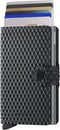 Secrid Miniwallet Portemonnee Cubic black & titanium