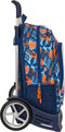 Schoolrugzak met Wielen Hot Wheels Speed club Oranje (32 x 42 x 14 cm)