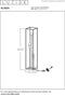 Lucide RUBEN - Vloerlamp - 3xE27 - Hoogte 1,20m - Zwart