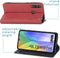 iMoshion Hoesje Geschikt voor Huawei Y6p Hoesje Met Pasjeshouder - iMoshion Slim Folio Bookcase - Rood