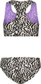 B. Nosy Meisjes Bikini - Reversible - Dierenprint - Zebra Banana