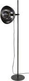 Vloerlamp Adjust metal - Zwart nikkel