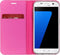 Accezz Samsung Galaxy S7 - Wallet Softcase Booktype - Schokabsorberend - Fuchsia