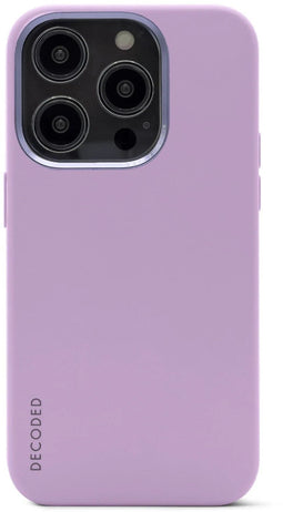 Decoded - Silicone Back Cover - AntiMicrobial - iPhone 14 Pro Max - Paars