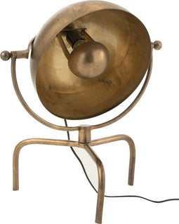 J-Line tafellamp Antiek Op Voet - ijzer - brons