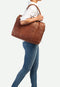 Burkely Vintage Doris - Laptopbag 15.6'' - Leer - Cognac