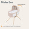 Lionelo Malin Evo - 3in1 Wieg Campingbed Babybed - Schommelfunctie Verstelbare Matras - Beige Natural