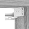 vidaXL - Garage - wandkast - bewerkt - hout - grijs - Sonoma