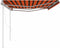 vidaXL - Luifel - automatisch - uittrekbaar - met - palen - 6x3 - m - oranje - en - bruin