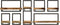 HSM Collection Wandplanken Levels Live Edge A Naturel/Zwart Acacia/Ijzer