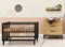 Xem 2-part nursery Matt Black Oak - 2-part nursery