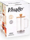 Theepot 600 ml Natuurlijk Bamboe Borosilicaatglas