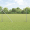 vidaXL - Hekpalen - met - Spike - 7 - stuks - Ø32 - mm - 160 - cm - Gegalvaniseerd - Staal