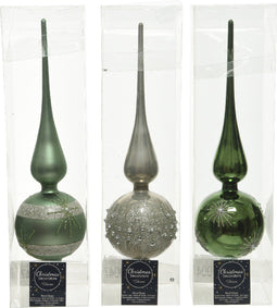 Decoris Piek Decoratie voor de Kerstboom - Groen