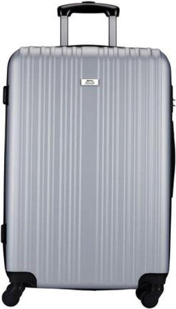 Slazenger Koffer - Ultralicht 97 liter 68cm x 41cm x 21cm - Zilver Grijs