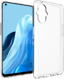 Accezz Clear Backcover Oppo Reno8 Lite - Soft Case - Schokbestendig - Transparant