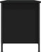 vidaXL - Tv-meubel - 100x40x50 - cm - bewerkt - hout - zwart