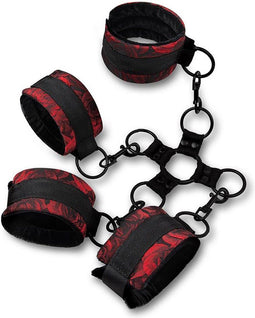 SECRET KISSES ROSEGASM 5PC HOGTIE SET