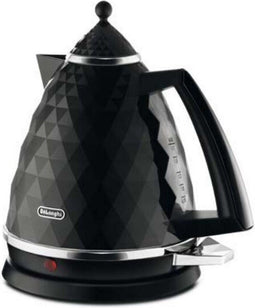 DeLonghi Brillante KBJ 2001.BK - Draadloze waterkoker - 360° draaibaar - Zwart