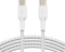 Belkin CAB004BT1MWH2PK - USB-C Kabel - 60W Snelladen - Wit (2 stuks)
