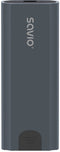 Savio M.2 SSD NVMe - Externe behuizing - USB 3.2 Gen2 type-C - Grijs