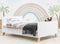 Bopita Lisa twinbed 120x200 - Wit/Naturel