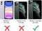 SoSkild iPhone Xs Max - Screenprotector - Dubbel gehard glas - Zwart