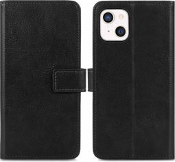 iMoshion Hoesje Geschikt voor iPhone 13 Mini Hoesje - iMoshion Luxe Bookcase - Zwart