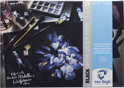 Van Gogh aquarel papier - zwart - FSC mix