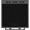 Beko FSM89301GA - Vrijstaand inductie fornuis - 8 oven functies - 72 liter oveninhoud