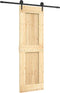 vidaXL - Schuifdeur - met - beslag - 70x210 - cm - massief - grenenhout