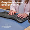 Keyra Ergonomisch Draadloos Toetsenbord - FullSize Qwerty - 2.4G USB en Bluetooth - 85% gerecycled plastic