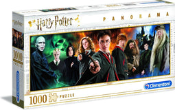 Clementoni - Puzzel 1000 Stukjes Panorama Harry potter, Puzzel Voor Volwassenen en Kinderen, 14-99 jaar, 61883