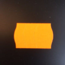 Klika - Etiket 2516 fl.oranje perm 2sl veilighei - 2 stuks
