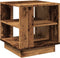 vidaXL - Salontafel - 40x40x43 - cm - bewerkt - hout - oud - houtkleurig