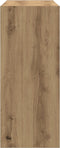 vidaXL - Boekenplank/Room - Divider - - - Artisan - Eiken - - - 100x30x72 - cm - - - Gemaakt - van - Behandeld - Hout