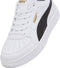 PUMA Caven 2.0 - Unisex Sneakers - SOFTFOAM+ - Puma White-Puma Black-Gold