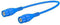 Stäubli XLSS-58 Veiligheidsmeetsnoer BNC-stekker BNC-stekker 2.00 m Blauw 1 stuk(s)